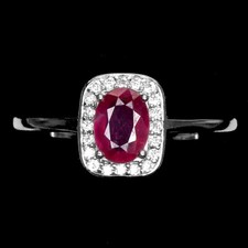 925 Sterlingsilber Ring Oval