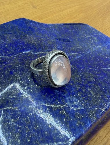 Vintage silberring 835er mit - vintage,