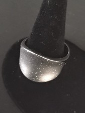 Echter 925/.Silber glitzer Cocktail Ring Massiv  Solitär Verlobung Statement
