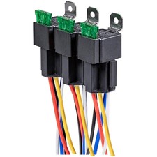 Relais 12V, 30A, Kabelsatz