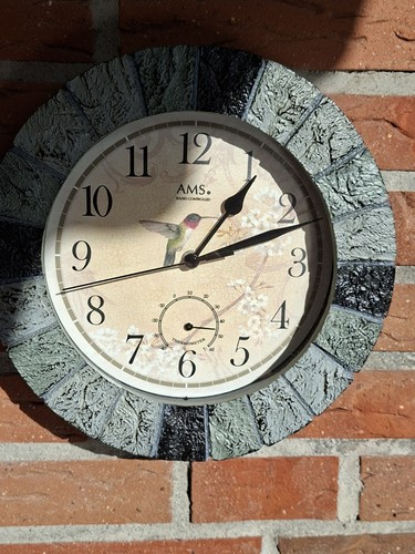 Wanduhr garten funk - wanduhr,