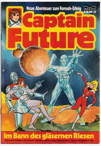 Captain future nummer - nummer, /