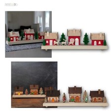 Weihnachtshaus mit LED