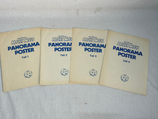 4 Teile Micky Maus Beilage Hefte 22,23,24,25 1978 Panoramaposter Junge Hunde