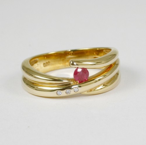 Ring 585 karat - in, 14