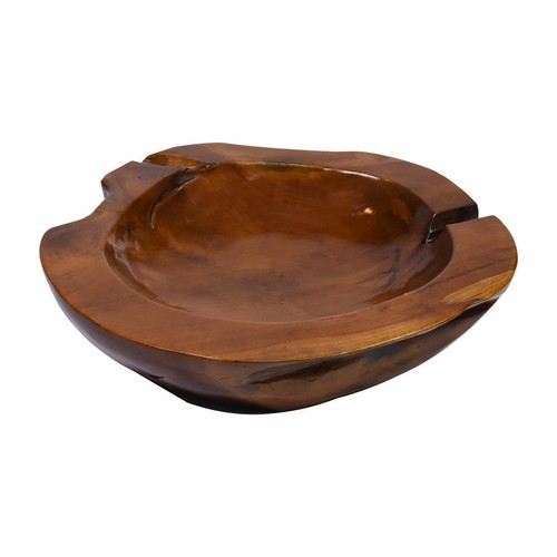 Handgemachte holzschale teak - handgemachte,