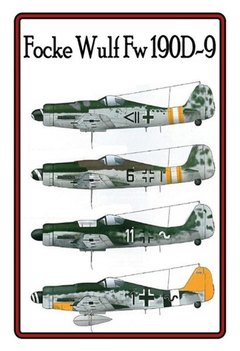 Blechschild flugzeug focke - flugzeug,