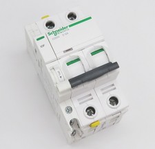 Sicherungsautomat Schneider Electric iC60N D6 LS-Schalter 6A 2p + iOF 1-Wechsler