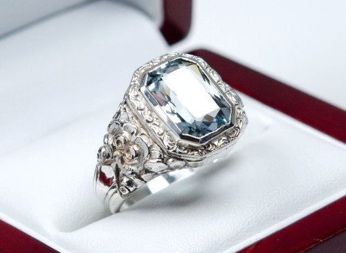 Silber antiker massiver - -,