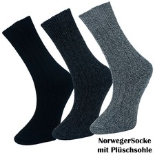 3 oder 6 Paar Norweger Socken