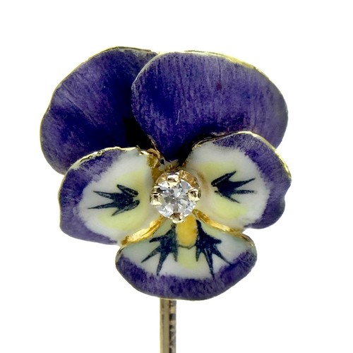 Jugendstil krawattennadel gold - krawattennadel,