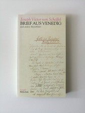 Joseph Victor v. Scheffel | Brief aus Venedig und andere Reisebilder