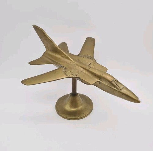 Messing flugzeug kampfjet - messing,