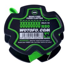 Wotofo Dual Core Fused Clapton Wire 20 feet/spool Wickeldraht für e Zigaretten