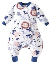 Chilsuessy Baby Winterschlafsack Schlafsack mit Füssen kleine Kinder Ganzjahres 