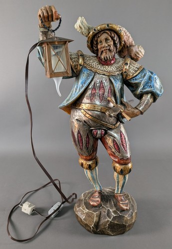 Handgeschnitzte holzfigur - handgeschnitzte,