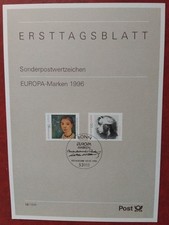 BRD ETB Käthe Kollwitz Selbstbildnis Europa Paula Modersohn-Becker  1996