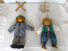 2 Marionetten Schnur Puppe 1x
