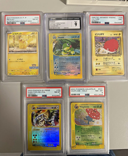 Pokémon karten lot - karten, 5x