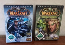 World of Warcraft Erweiterungsset PC Game Burning Crusade Wrath of the Lich King