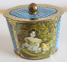 *** Alte- DARBOVEN- KAFFEE- Blechdose- oval- gebraucht- leer! ***