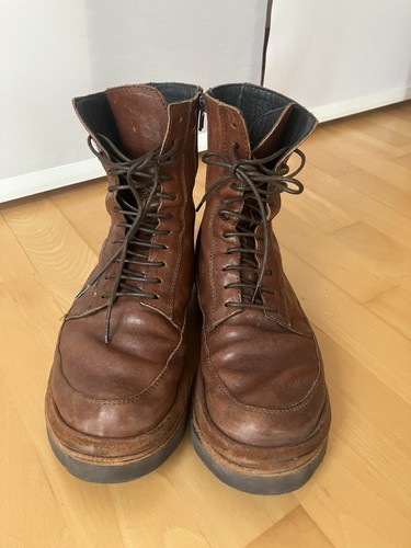 Moma leder boots - boots, mit