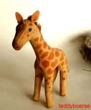 alte STEIFF Giraffe Samt •