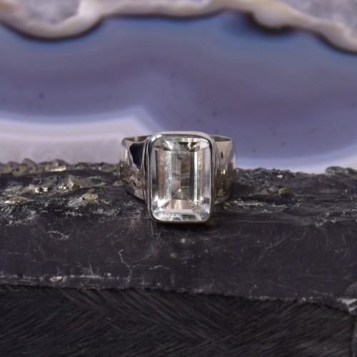 Bergkristall ring 925er - bergkristall, ring,