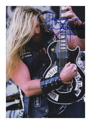 Zakk wylde black - black, label