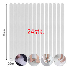 24x Anti-Rutsch-Streifen Aufkleber Dusche Badewanne Treppe selbstklebend 38x2cm