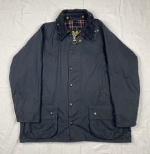 Vintage Barbour A155 Beaufort Wachsjacke C50/127cm, Navy Blue