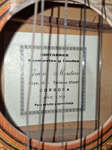 Spanische konzertgitarre juan - spanische,