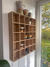 Setzkasten aus massiv Eiche