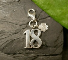 Toller 925 Sterling Silber Anhänger 18 Kleeblatt Glück Thomas Sabo Modern