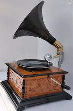 Phonograph Grammophon, voll