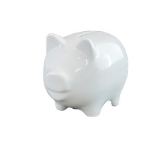 Sparschwein Größe S 9 cm mit