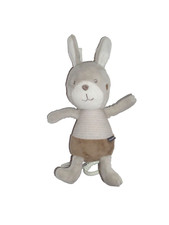 WIE NEU * Hase Häschen grau weiß Rossmann Babydream Spieluhr Guten Abend gute..