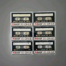 6x BASF CR-S II 90 Chromdioxid