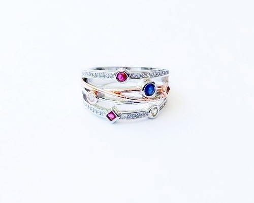 Schön mehrlagiger ring aus - schön,