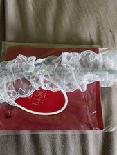 Strumpfband Hochzeit Blau, Unbenutzt