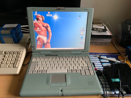 Retro notebook siemens - retro,