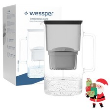 Wasserfilter Glas 3L schwarz