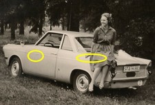 10x7cm Orig Foto 1961 BMW 700