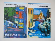 Kalender Kunstkalender "DER BLAUE REITER" 2002, 2003 Werbegeschenk Korsch-Verlag