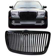 Sport Kühlergrill  Schwarz glanz RR Look für Chrysler 300C 04-11