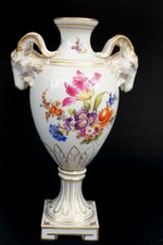 kleine Amphorenvase  Potschappel Sächsische Porzellan-Manufaktur Dresden