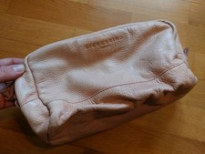 Kosmetiktasche Kulturbeutel Liebeskind  Rosa Altrosa Zart Leder 