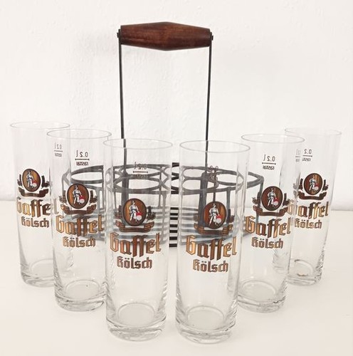 Gaffel kölsch bier - kölsch, gläser