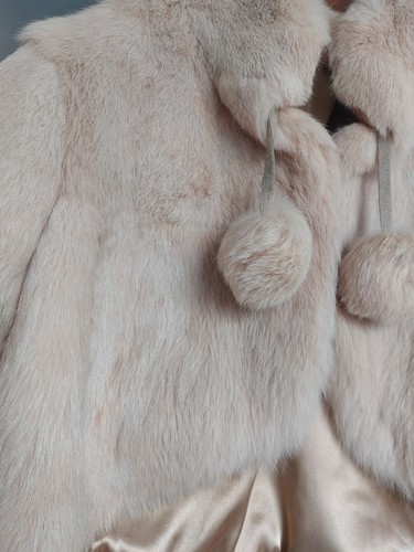 Luxuriöse pelzjacke - luxuriöse,