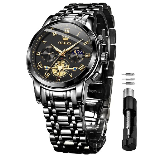 Herrenuhr edelstahlarmband - herrenuhr,